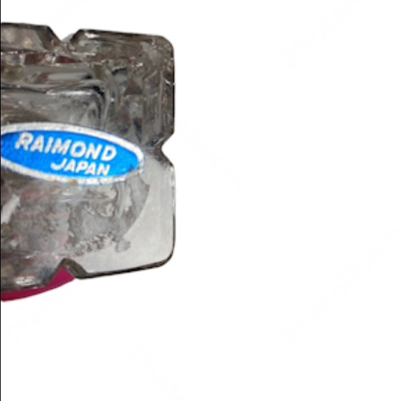 Set of 4 Raimond Silverplate Salt & Pepper Cellars Shakers Different Color Caps - Picture 4 of 6